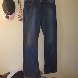 Women's lucky brand blue jeans size 16/33